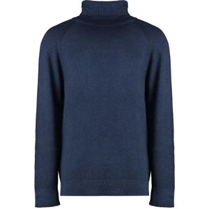 Malo, Heren, Truien, Blauw, Maat: 3XL Kasjmier,