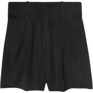 Jacquemus, Dames, Korte broeken, Zwart, Maat: S Linnen,