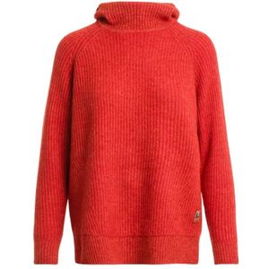 Parajumpers, Dames, Truien, Rood, Maat: XS Wol,
