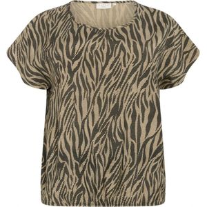 Kaffe Curve, Dames, Blouses & Shirts, Veelkleurig, Maat: XL