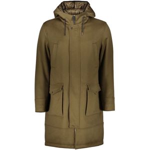 Herno, Heren, Mantels, Groen, Maat: L Kasjmier,