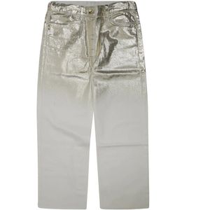 Patrizia Pepe, Heren, Jeans, Wit, Maat: XL