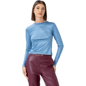 Kocca, Dames, Tops, Blauw, Maat: XL