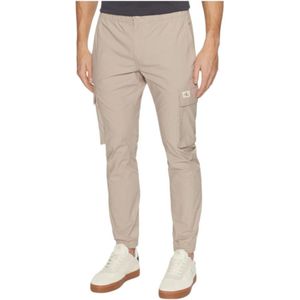 Calvin Klein, Heren, Broeken, Beige, Maat: W34