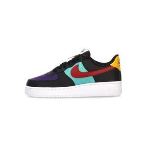 Nike Air Force 1 07 LV8 EMB Sneakers , Black , Heren , Maat: 44 1/2 EU