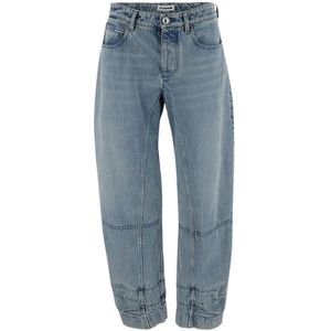 Jil Sander, Dames, Jeans, Blauw, Maat: XS Katoen,