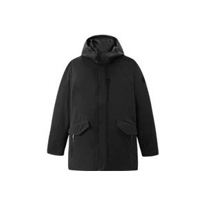 Woolrich Heren Barrow Mac Softshell Jas , Black , Heren , Maat: S