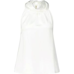 Hugo, Dames, Tops, Wit, Maat: XL Satijn,