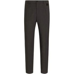Dolce & Gabbana, Heren, Broeken, Grijs, Maat: L