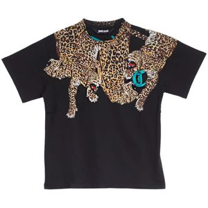 Just Cavalli, Heren, Tops, Veelkleurig, Maat: M Katoen,