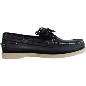 Sebago - Sailor Shoes - Bootschoenen - Blauw - Leer