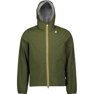 K-Way, Heren, Jassen, Groen, Maat: XL Poliester,
