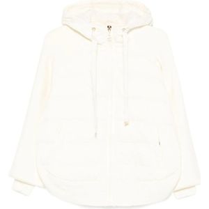 Twinset, Dames, Jassen, Wit, Maat: XS Zijde,