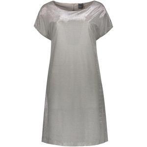 Lorena Antoniazzi, Dames, Jurken, Grijs, Maat: S Katoen,
