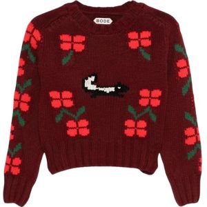 Bode, Dames, Truien, Rood, Maat: S Wol,