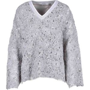 Brunello Cucinelli, Dames, Truien, Grijs, Maat: M