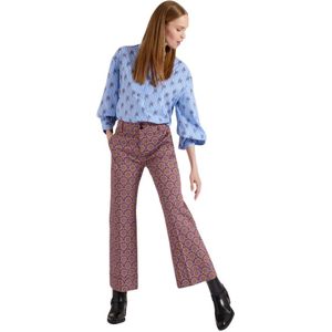 La DoubleJ, Dames, Broeken, Veelkleurig, Maat: S Katoen,
