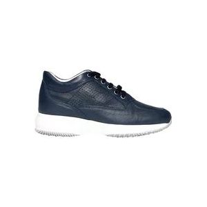 Hogan Blauwe Sneakers voor Vrouwen , Blue , Dames , Maat: 35 EU