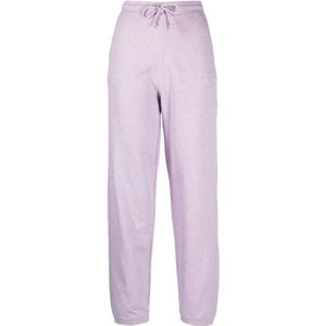 Ganni, Dames, Broeken, Roze, Maat: M Katoen,