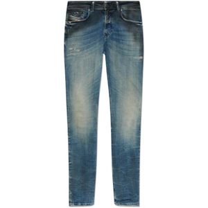 Diesel, Heren, Jeans, Blauw, Maat: W29 L32 Denim,