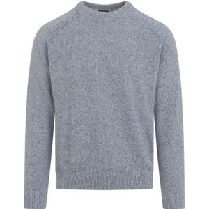 Zegna, Heren, Truien, Grijs, Maat: M Kasjmier,