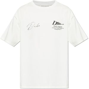 Duke + Dexter, Heren, Tops, Wit, Maat: S Katoen,