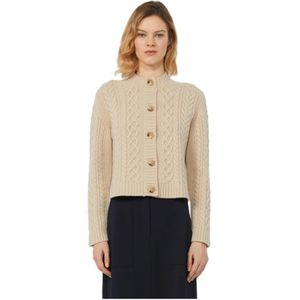 Weekend Max Mara, Dames, Truien, Beige, Maat: M