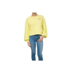 Pinko Sweatshirts , Yellow , Dames , Maat: XS