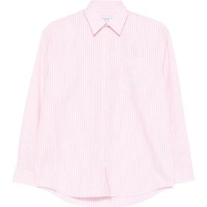 Sporty & Rich, Dames, Blouses & Shirts, Roze, Maat: M Katoen,