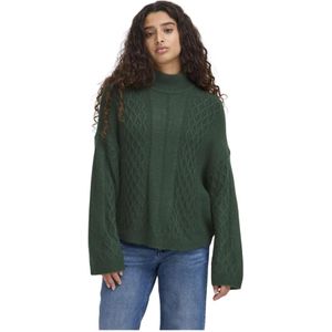 Ichi, Dames, Truien, Groen, Maat: L