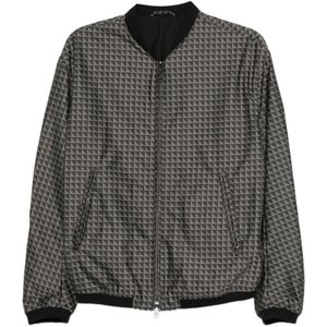 Emporio Armani, Heren, Jassen, Zwart, Maat: 3XL