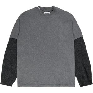 Magliano, Heren, Tops, Grijs, Maat: M Mohair,