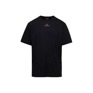 Parajumpers Zwart BOE Tee-M T-shirts en Polo's , Black , Heren , Maat: XL