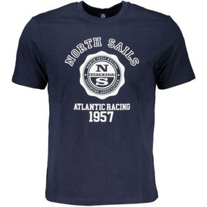 Atlantic Racing - 1957 - T-shirt - Blauw - Katoen