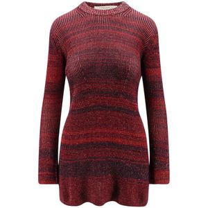 Golden Goose, Dames, Jurken, Veelkleurig, Maat: M Katoen,