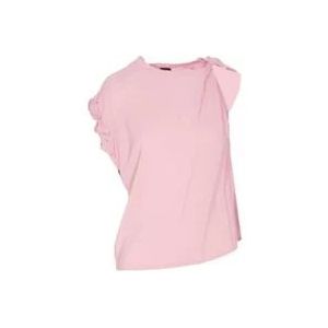 Pinko T-Hemden , Pink , Dames , Maat: XS