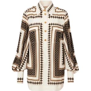 Zimmermann, Dames, Blouses & Shirts, Veelkleurig, Maat: XS