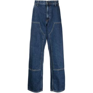 Carhartt Wip, Heren, Jeans, Blauw, Maat: XL Denim,