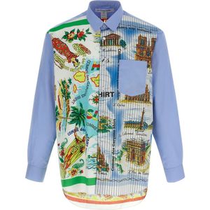 Comme des Garçons, Heren, Overhemden, Veelkleurig, Maat: M Katoen,