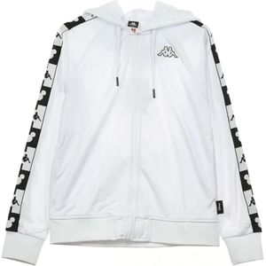 Kappa, Heren, Sweatshirts & Hoodies, Wit, Maat: XS