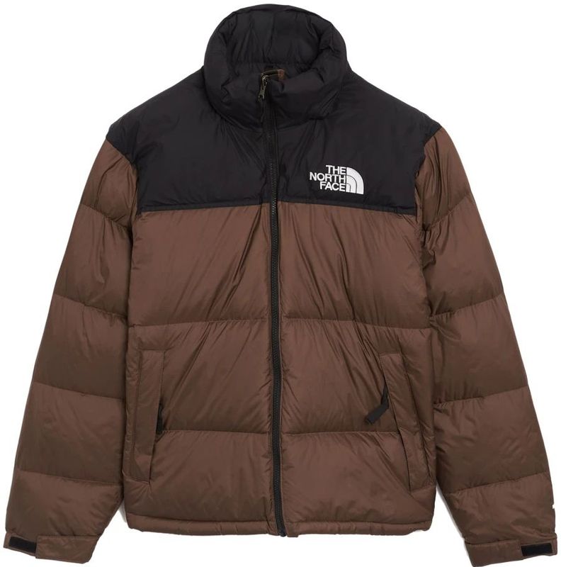The North Face - 1996 Retro Nuptse-jas - Smokey Brown - Dons - Inpakbaar
