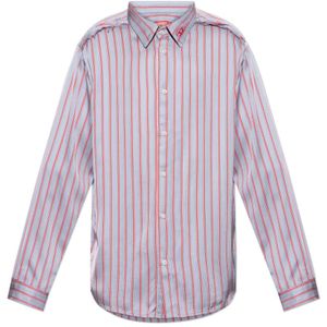 Diesel, Heren, Overhemden, Grijs, Maat: M