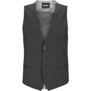 Hugo, Heren, Pakken, Grijs, Maat: S Leer,