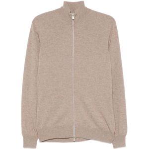 Brunello Cucinelli, Heren, Truien, Beige, Maat: M