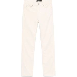Straight fit corduroy broek in 5-pocketmodel