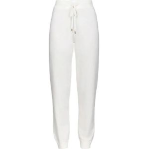 Pinko, Dames, Broeken, Wit, Maat: S Katoen,