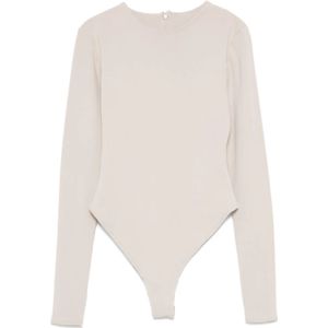 Entire Studios, Dames, Tops, Wit, Maat: M Poliester,