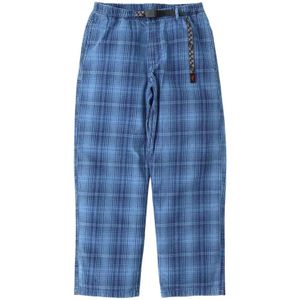 Gramicci, Heren, Broeken, Blauw, Maat: L Denim,