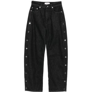 Sportmax, Dames, Jeans, Zwart, Maat: W26 Denim,