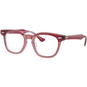 Ray-Ban, unisex, Accessoires, Rood, Maat: 43 MM